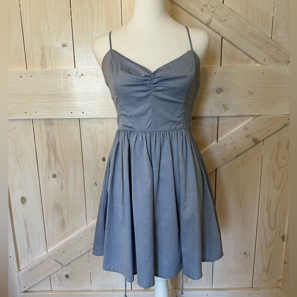 American Apparel Light Blue Dress